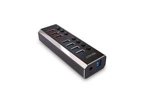 I/O-keskitin USB3 4PORT+3CHARGE/43371 LINDY