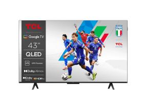 Televisio TCL 43 " 4K Ultra HD 3840 x 2160 pikseliä Flat 16:9 QLED 43T69C