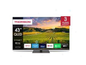 LCD-TV-SETTI 43" QLED 4K/VALKOINEN 43UG4S14W THOMSON