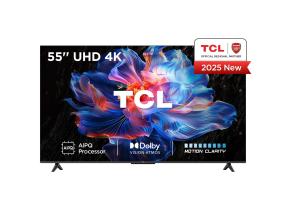 TV-sarja TCL 55 " 4K Ultra HD 3840 x 2160 pikseliä Flat 16:9 DLED 55V6C