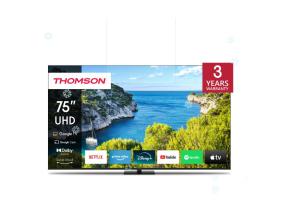 Televisio THOMSON 75" 4K/Smart 3840x2160 Langaton LAN Bluetooth Google TV Musta 75UG5C14