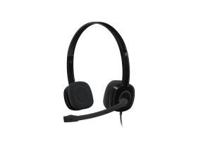 KUULOKE STEREO H151/MUSTA 981-000589 LOGITECH