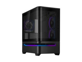 Kotelo ASUS micro ATX/Mini-ITX Musta Midi Tower PC Prime AP202 ARGB PRIMEAP202TG PRIMEAP202TG
