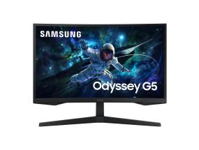 LCD-monitori SAMSUNG 27 " 2560 x 1440 pikseliä Wide Quad HD Native kuvasuhde 16:9 LED Curved..