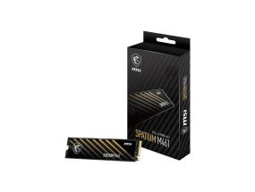 SSD MSI SPATIUM M461 1TB M.2 PCIE NVMe 3D NAND Kirjoitusnopeus 3200 Mt/s Lukunopeus 5000 Mt...