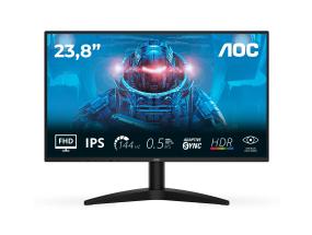 LCD-monitori AOC 23.8 " 1920 x 1080 pikseliä Full HD Native kuvasuhde 16:9 LED Flat 24B36X LED 24B36X