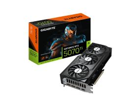 Näytönohjain GIGABYTE NVIDIA GeForce RTX 5070 Ti 2497 MHz 16 GB GDDR7 256 bit PCI Express 5.0..