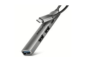 I/O HUB USB3.2 4PORT/0.12M HUE-STC AXAGON