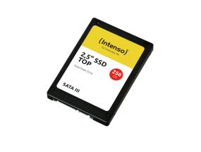 SSD INTENSO 256GB SATA 3.0 SLC Kirjoitusnopeus 500 Mt/s Lukunopeus 520 Mt/s 2,5" 3812440