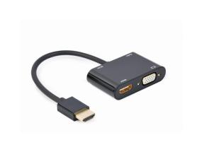 I/O-SOVITIN HDMI:STÄ HDMI/VGA/A-HDMIM-HDMIFVGAF-01 GEMBIRD