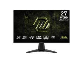 LCD-monitori MSI 27 " 2560 x 1440 pikseliä Wide Quad HD Native kuvasuhde 16:9 LCD Flat MAG275QFE20