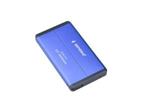 KIINTOLEVYKOTELO EXT. USB3 2.5&amp;quot;/SININEN EE2-U3S-2-B GEMBIRD
