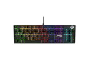 NÄPPÄIMISTÖ GAMING MUSTA US/FORGE GK310 PUNAINEN MSI