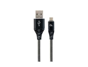 KAAPELI USB2 MICRO-USB 1M/CC-USB2B-AMMBM-1M-BW GEMBIRD