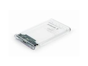 KIINTOLEVYKOTELO EXT. USB3 2.5&amp;quot;/TRANSPARENT EE2-U3S9-6 GEMBIRD