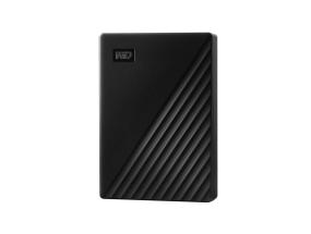 Ulkoinen kiintolevy WESTERN DIGITAL My Passport 5TB USB 2.0 USB 3.0 USB 3.2 Väri Musta WDBPKJ0050BBK-WESN