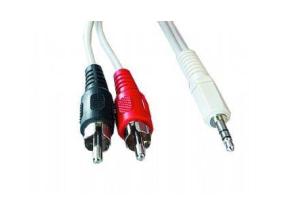 KAAPELI AUDIO 3,5 MM 2RCA 1,5M/CCA-458 GEMBIRD