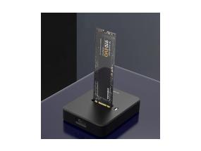 SSD ACC TELAKOINTIASEMA USB-C M.2/DD-U3M2 GEMBIRD GEMBIRD