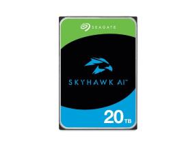 Kiintolevy SEAGATE SkyHawk AI 20TB 256 MB 7200 rpm Levyt/pää 10/20 3,5" ST20000VE003