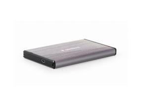 KIINTOLEVYKOTELO EXT. USB3 2.5&amp;quot;/LIG. GREY EE2-U3S-3-LG GEMBIRD