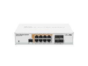 Kytkin MIKROTIK 8x10Base-T / 100Base-TX / 1000Base-T 4xSFP 1xConsole CRS112-8P-4S-IN