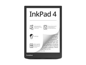 E-Reader POCKETBOOK InkPad 4 7.8" 1872x1404 1xAudio-Out 1xUSB-C Micro SD Langaton LAN Bluetooth...