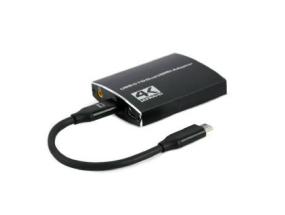 I/O-SOVITIN USB-C HDMI/DUALIIN A-CM-HDMIF2-01 GEMBIRD