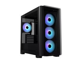 Kotelo ASUS A23 PLUS MidiTower Case tuotteen ominaisuudet Läpinäkyvä paneeli MicroATX MiniITX Väri...