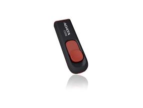 MUISTIASEMA FLASH USB2 64GB/MUSTA/PUNAINEN AC008-64G-RKD DATA