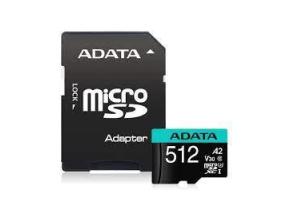 MUISTI MICRO SDXC 512GB W/AD./AUSDX512GUI3V30SA2-RA1 ADATA