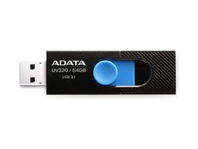 MUISTIASEMA FLASH USB3.1 64GB/MUSTA AUV320-64G-RBKBL ADATA