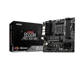 Emolevy MSI AMD B550 SAM4 MicroATX 2xPCI-Express 3.0 1x 2xM.2 1xPCI-Express 4.0 16x muisti DDR4...