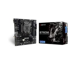 Emolevy BIOSTAR Intel B760 Express LGA1700 Micro-ATX Muisti DDR5 Muistipaikat 2 1xPCI-Express 3&hellip. muistia;