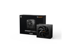 Virtalähde BE QUIET 1000 wattia huipputeho 1070 wattia hyötysuhde 80 PLUS PLATINIUM PFC aktiivinen ...