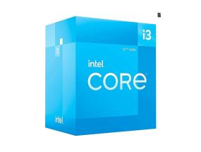 Prosessori INTEL Desktop Core i3 i3-12100 Alder Lake 3300 MHz ydintä 4 12MB kanta LGA1700 60 wattia GPU...