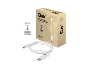 KAAPELI USB-C JA DP 1.2M/M/M CAC-1517 CLUB3D