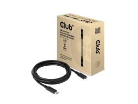 KAAPELI USB-C USB-C 2M/M/F CAC-1529 CLUB3D