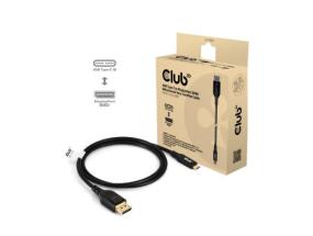 KAAPELI USB-C JA DP 1M/M/M CAC-1559 CLUB3D