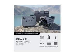 Lennokki DJI Air 3S Fly More Combo (DJI RC-N3) Kuluttaja CP.MA.00000815.02