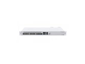 Kytkin MIKROTIK Tyyppi L3 Rack 1U 8x10Base-T / 100Base-TX 4xSFP 1xRJ45 CRS312-4C+8XG-RM