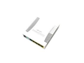 Kytkin MIKROTIK CSS106-1G-4P-1S 5x10Base-T / 100Base-TX / 1000Base-T 1xSFP CSS106-1G-4P-1S