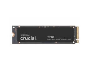 SSD CRUCIAL T710 2TB M.2 PCIe Gen5 NVMe Kirjoitusnopeus 13800 Mt/s Lukunopeus 14500 Mt/s...