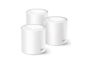 Langaton reititin TP-LINK Wireless Router 3-pack 2900 Mbps Mesh Wi-Fi 6 3x10/100/1000M Reitittimien määrä;