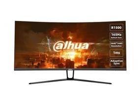 LCD-monitori DAHUA DHI-LM34-E330C 34&amp;quot; Gaming/Curved/21 : 9 Paneeli VA 3440x1440 21:9 165Hz 1 ms Tilt...