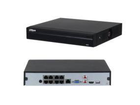 NET VIDEOTALLENNIN 8CH 8POE/NVR4108HS-8P-4KS3 DAHUA