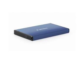 KIINTOLEVYKOTELO EXT. USB3 2.5&amp;quot;/SININEN EE2-U3S-3-DB GEMBIRD