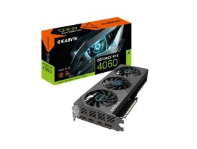 Graafika-kortti GIGABYTE NVIDIA GeForce RTX 4060 8 Gt GDDR6 128 bit PCIE 4.0 16x Dual Slot Fansink...