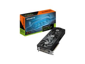 Näytönohjain GIGABYTE NVIDIA GeForce RTX 5070 Ti 16 GB GDDR7 256 bit PCIE 5.0 16x Triple slot;