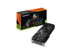 Näytönohjain GIGABYTE NVIDIA GeForce RTX 5070 Ti 16 GB GDDR7 256 bit PCIE 5.0 16x Triple slot;