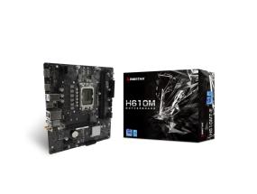 Emolevy BIOSTAR Intel H610 LGA1700 Micro-ATX Muisti DDR4 Muistipaikat 2 1xPCI-Express 3.0 1x...